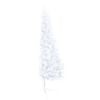 vidaXL Artificial Half Pre-lit Christmas Tree with Ball Set White 150 cm