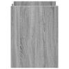 vidaXL Bedside Cabinet Grey Sonoma 45x50x65 cm Engineered Wood