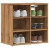 vidaXL Shoe Cabinet Artisan Oak 52x30x50 cm