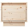vidaXL Bedside Cabinet 35x34x32 cm Solid Wood Pine