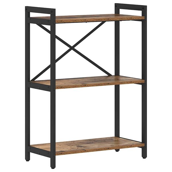vidaXL Bookshelf Old wood 60 x 30 x 85 cm Engineered Wood