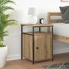 vidaXL Bedside Cabinet Artisan oak Engineered Wood