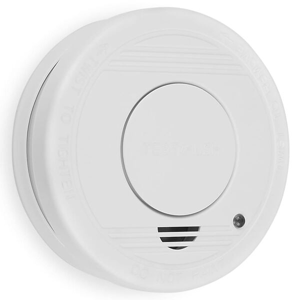 Smartwares Smoke Alarm 10x10x3.5 cm White