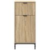 vidaXL Bathroom Cabinet with Drawer Sonoma Oak 39.5 x 36 x 88 cm