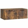 vidaXL Wall-Mounted TV Cabinet Smoked Oak 78.5 x 41 x 30 cm
