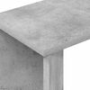 vidaXL End Table Concrete Grey 35 x 25 x 50 cm Engineered Wood