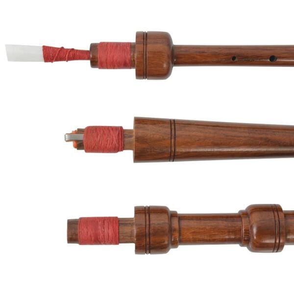 vidaXL Kid&rsquo;s Scottish Great Highland Bagpipes Green Black Watch Tartan