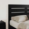 vidaXL Headboard Black Oak 120 cm Engineered wood