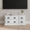 vidaXL TV Cabinet White 100x35.5x45 cm Engineered Wood