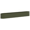 vidaXL Raised Garden Bed Olive Green 300 x 40x 40 cm Steel