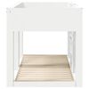 vidaXL Bunk Bed for Kids White 100 x 200 cm Engineered Wood