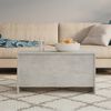 vidaXL Coffee Table Concrete Grey 102x55.5x52.5 cm Engineered Wood