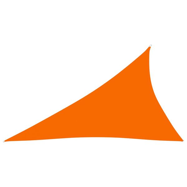 vidaXL Sunshade Sail Oxford Fabric Triangular 4x5x6.4 m Orange