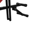 vidaXL Adjustable Sit-up Bench with Barbell and Dumbbell Set 60.5 kg