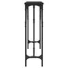 vidaXL Console Table Black 140x23x75 cm Engineered Wood