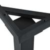 vidaXL Dining Table Leg I Frame 180x80x72 cm