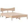 vidaXL Bed Frame without Mattress 120x190 cm Solid Wood Pine