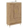 vidaXL Highboard Artisan Oak 69.5 x 31 x 115 cm Engineered Wood