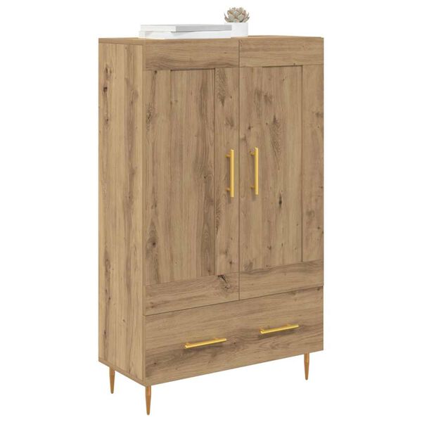 vidaXL Highboard Artisan Oak 69.5 x 31 x 115 cm Engineered Wood