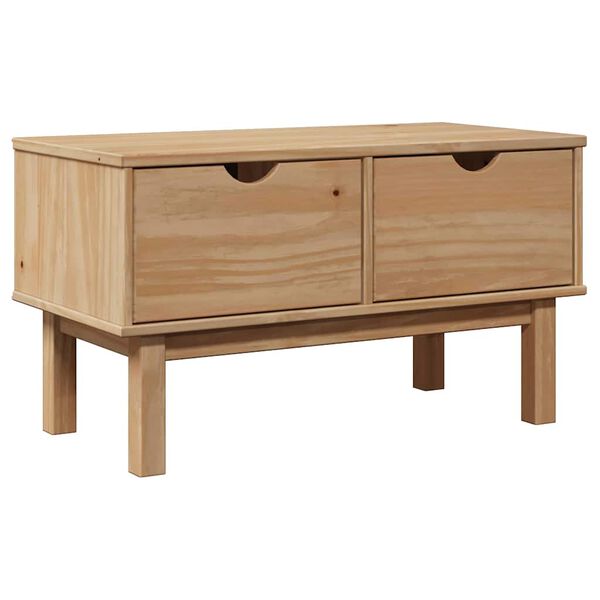 vidaXL Hallway Bench OTTA 80x40x45 cm Solid Wood Pine