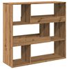 vidaXL Book Cabinet/Room Divider Artisan Oak 100x33x94.5 cm