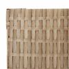 vidaXL Room Divider 4 Panels Beige Poly Rattan