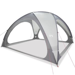 vidaXL Party Tent Grey Waterproof