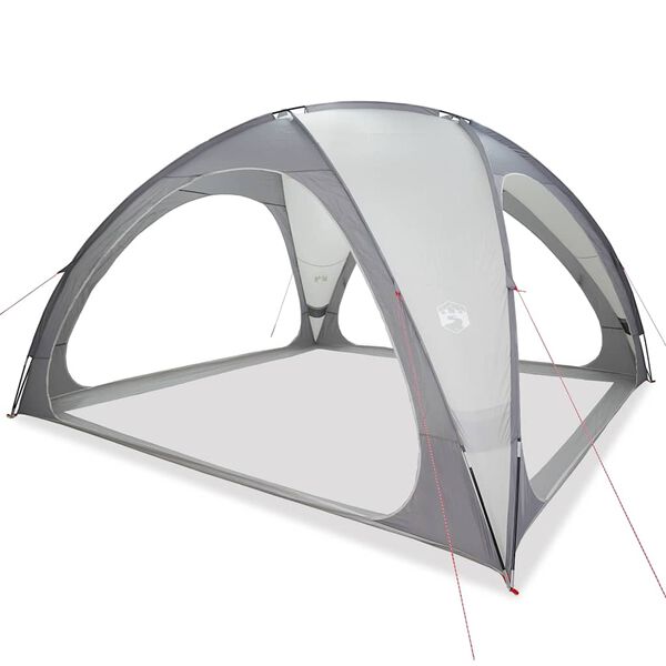 vidaXL Party Tent Grey Waterproof