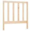 vidaXL Bed Headboard 81x4x100 cm Solid Wood Pine