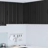 vidaXL Kitchen Cabinet Black 57 x 57 x 80 cm Engineered Wood