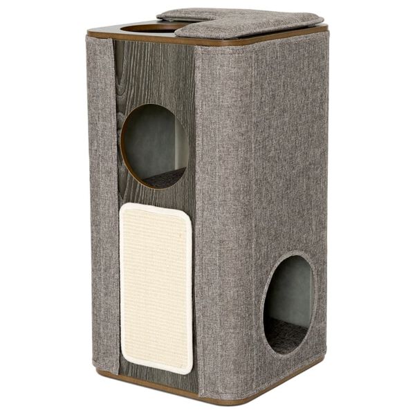 Jack and Vanilla Cat Tree Tower Molly 38x38x73 cm Grey