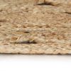 vidaXL Handmade Rug Braided Jute 90 cm