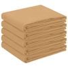 vidaXL Table Cloth 5 pcs Oval Beige 130 x 220 cm Polyester