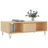 vidaXL Coffee Table Sonoma Oak 104x60x35 cm Engineered Wood