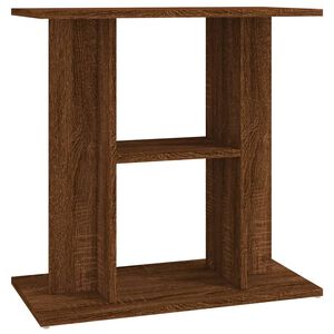 vidaXL Aquarium Stand Brown Oak 60x30x60 cm Engineered Wood