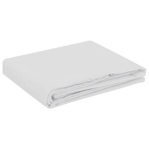 vidaXL Table Cloth Rectangular White 110 x 160 cm Polyester