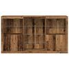 vidaXL LED Sideboard Old Wood 181.5 x 37 x 100 cm Engineered Wood