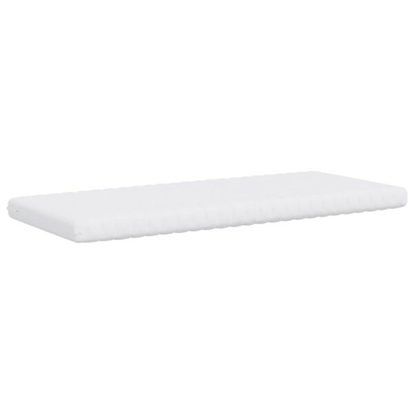 vidaXL Foam Mattresses 2 pcs White 100x200 cm 7-Zone Hardness 20 ILD