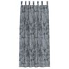 vidaXL Velvet Curtains 2 pcs Silver Grey 225 x 140 cm Velvet