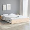 vidaXL Bed Frame without Mattress Solid Wood 120x200 cm