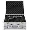 vidaXL Gun Case Aluminium ABS Silver