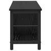 vidaXL Bookshelf Black Oak 102 x 32 x 40.5 cm Engineered Wood