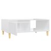 vidaXL Coffee Table High Gloss White 90x60x35 cm Engineered Wood