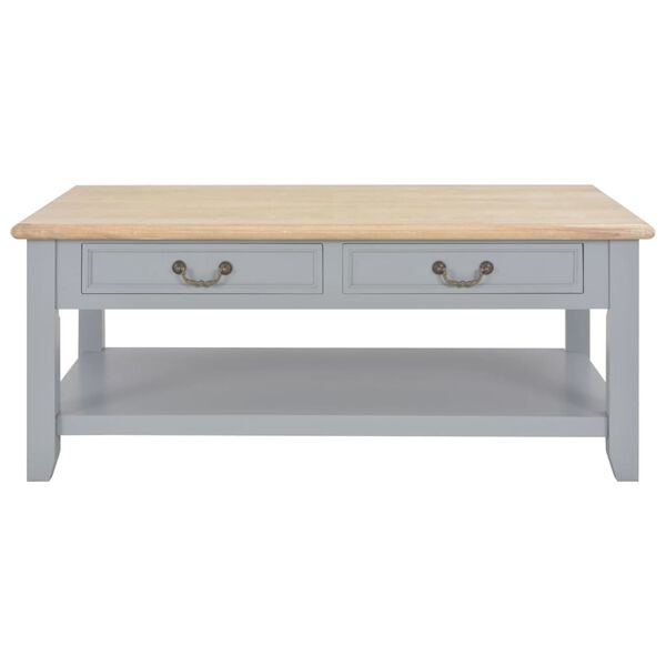 vidaXL Coffee Table Grey 100x55x40 cm Wood