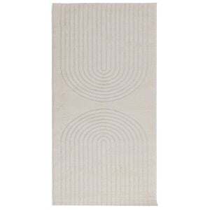 vidaXL Area Rugs Rectangular HUARTE Cream 150 x 80 cm Polyester