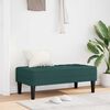 vidaXL Bench Dark green 113 x 57 x 39 cm Fabric