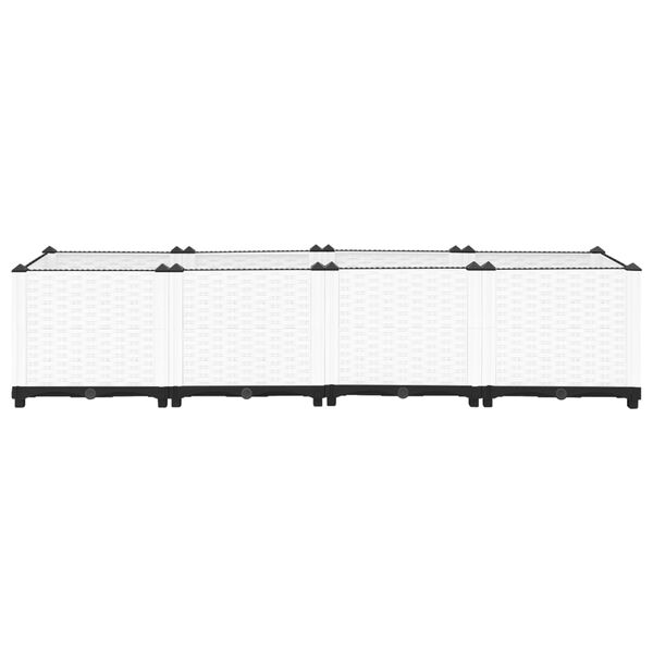 vidaXL Raised Bed 160x40x38 cm Polypropylene