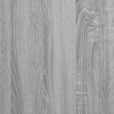 vidaXL Kitchen Trolley Grey Sonoma 50x35x75.5 cm Engineered Wood