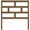vidaXL Bed Headboard Honey Brown 81x4x100 cm Solid Wood Pine