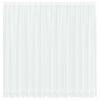 vidaXL Lace Curtain with Curtains Floral White 245 x 400 cm Polyester